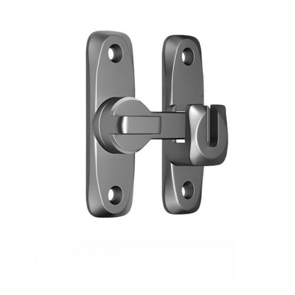 Door Bolt Adjustable 90° & 180° No-Drill Mount