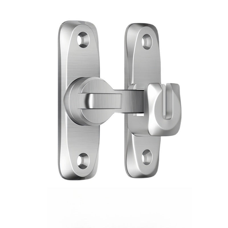 Door Bolt Adjustable 90° & 180° No-Drill Mount
