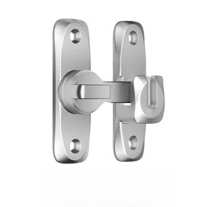 Door Bolt Adjustable 90° & 180° No-Drill Mount