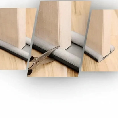 Door Draft Seal Double-Barrier Snap-On 90 cm