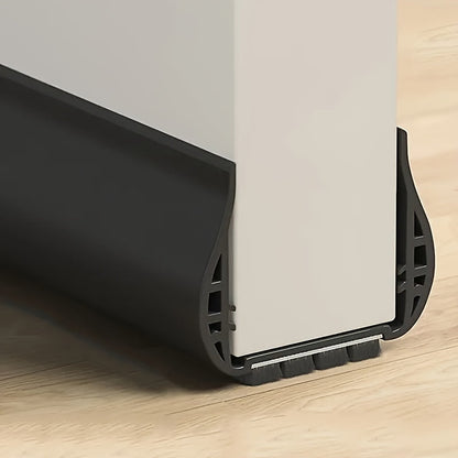 Door Draft Stopper Adjustable Insulating Tool-Free Installation
