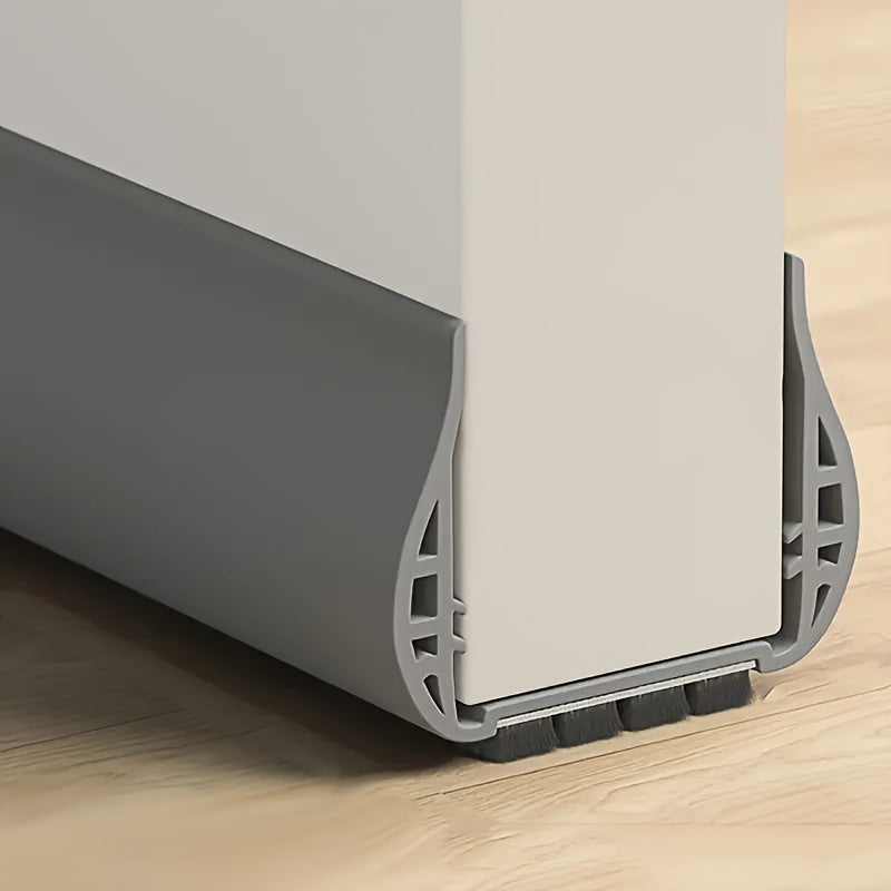 Door Draft Stopper Adjustable Insulating Tool-Free Installation