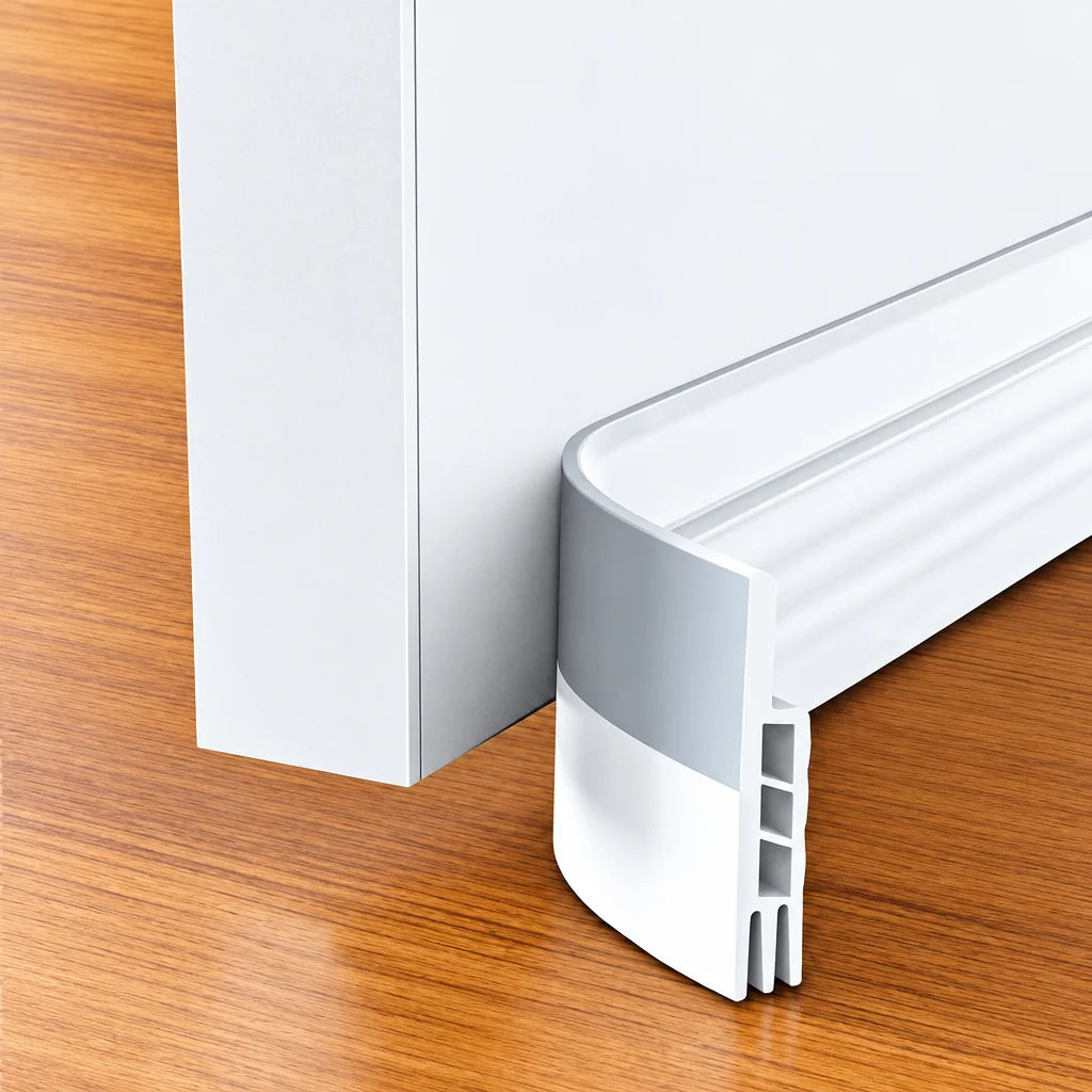 Door Draft Stopper Self-Adhesive Silicone Trim To Fit
