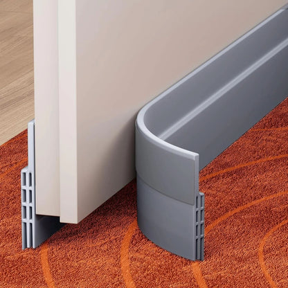 Door Draft Stopper Self-Adhesive Silicone Trim To Fit