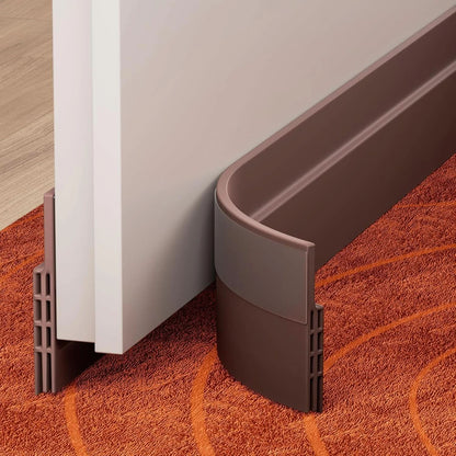 Door Draft Stopper Self-Adhesive Silicone Trim To Fit