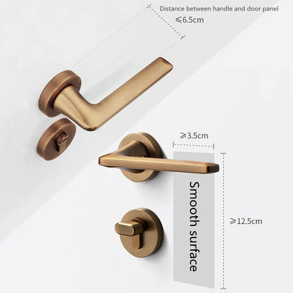 Door Lock Child-Safe 3-Button Drill-Free Adhesive