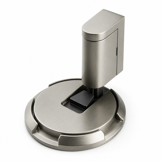 Door Stopper Push-Release Adjustable Zinc Alloy
