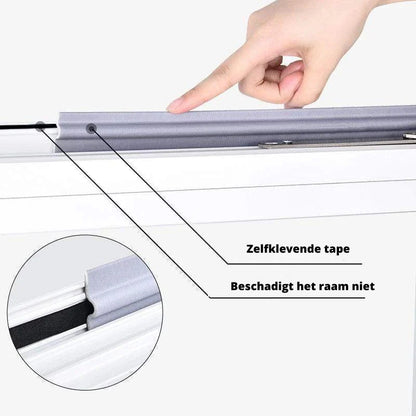 Door & Window Weatherstripping Tape Self-Adhesive Foam Draft Protection