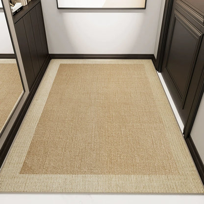 Doormat Natural Jute Non-Slip Backing & Quick-Drying