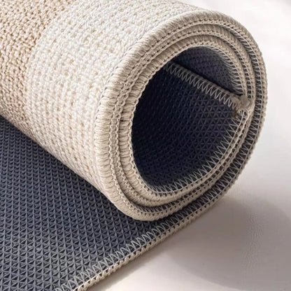 Doormat Natural Jute Non-Slip Backing & Quick-Drying