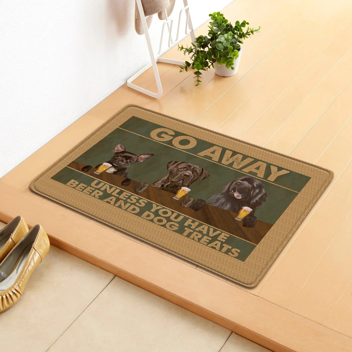 Doormat Personalized Pet Illustration
