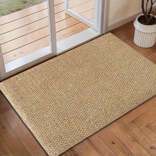 Doormat Woven Dirt-Catching & Slip-Resistant