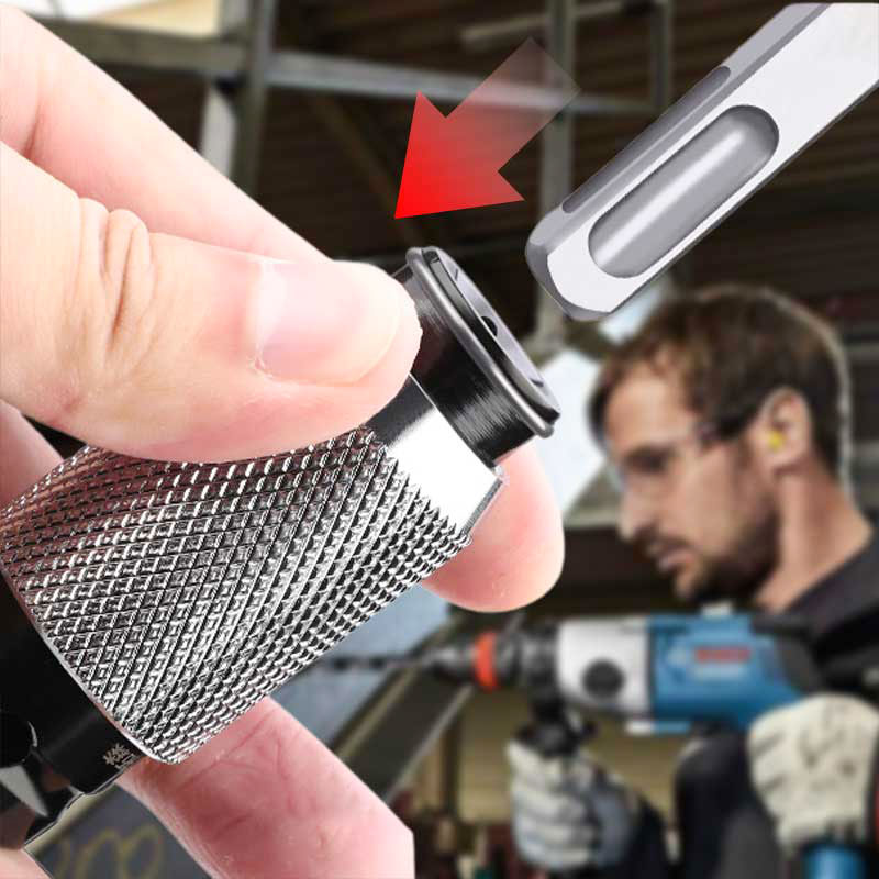Drill Adapter Quick-Change Locking Carbon Steel