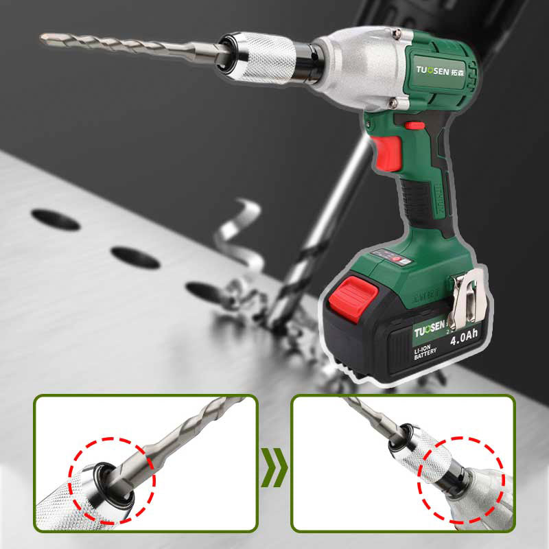 Drill Adapter Quick-Change Locking Carbon Steel