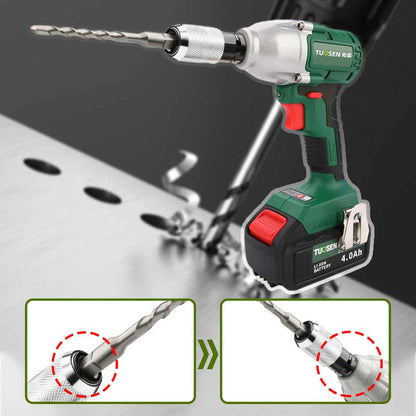 Drill Adapter Quick-Change Locking Carbon Steel