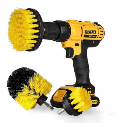 Drill Brush Set Universal Fit Non-Scratch Bristles
