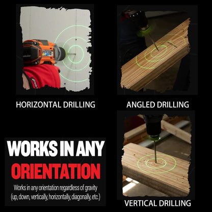 Drill Guide Laser-Guided Precision Automatic Stop Universal Fit