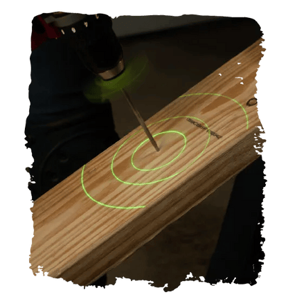 Drill Guide Laser-Guided Precision Automatic Stop Universal Fit