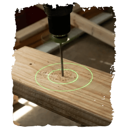 Drill Guide Laser-Guided Precision Automatic Stop Universal Fit