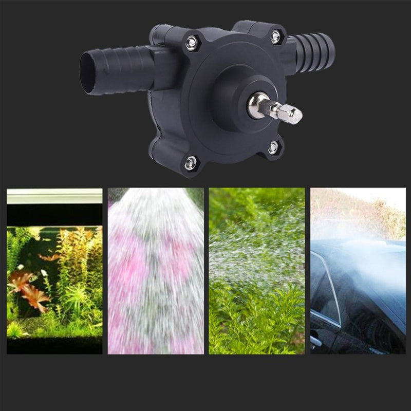 Drill Pump Self-Priming High Flow Battery-Free