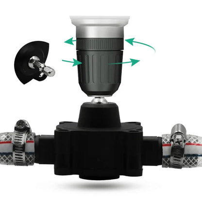 Drill Pump Self-Priming High Flow Battery-Free