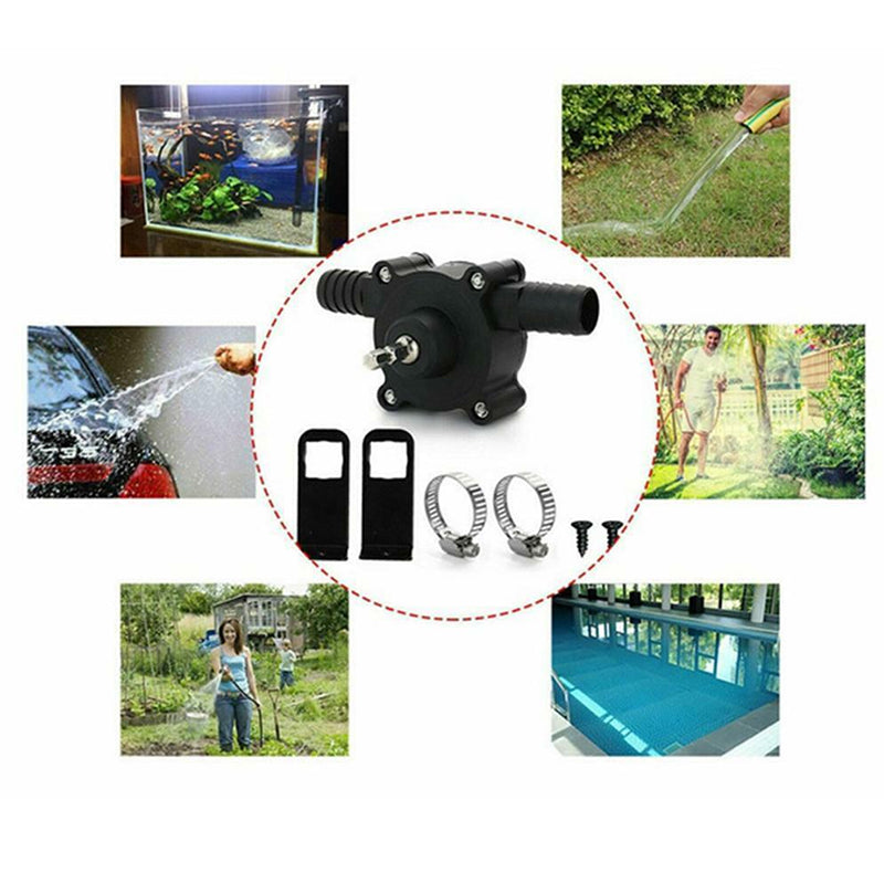 Drill Pump Self-Priming High Flow Battery-Free