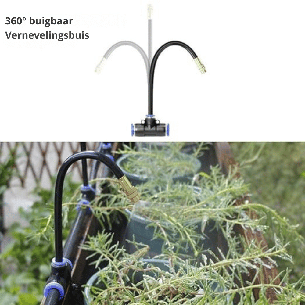 Drip Irrigation Kit 360 Degree Adjustable Sprinklers & Water-Saving