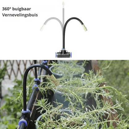 Drip Irrigation Kit 360 Degree Adjustable Sprinklers & Water-Saving