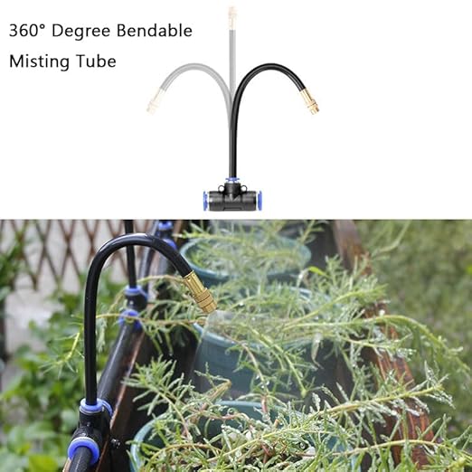 Drip Irrigation Kit 360 Degree Adjustable Sprinklers & Water-Saving