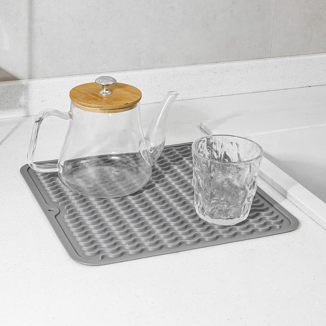 Drying Mat Silicone Wave Drainage Heat-Resistant