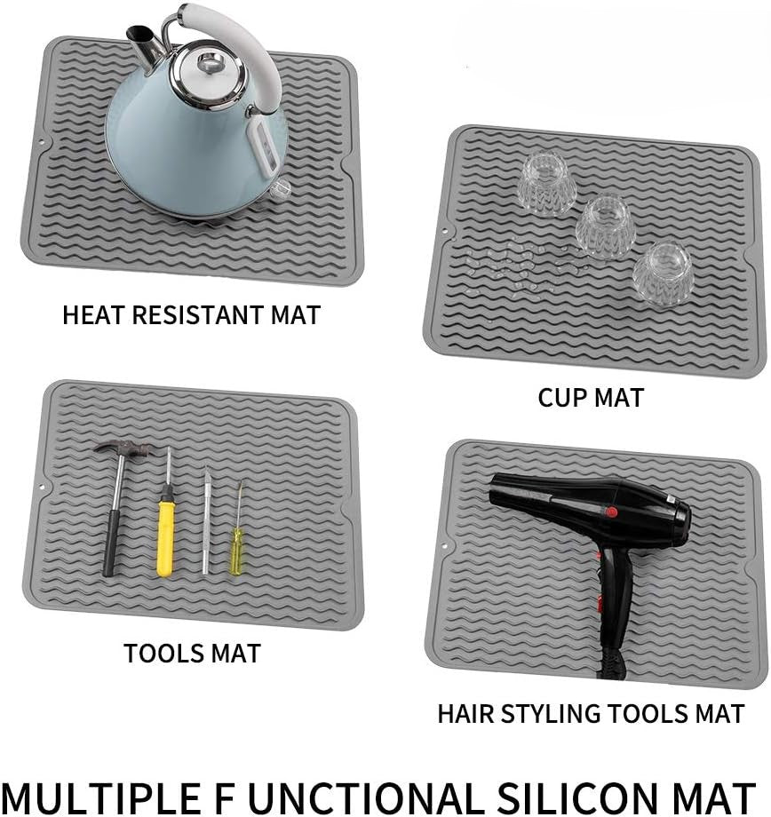 Drying Mat Silicone Wave Drainage Heat-Resistant