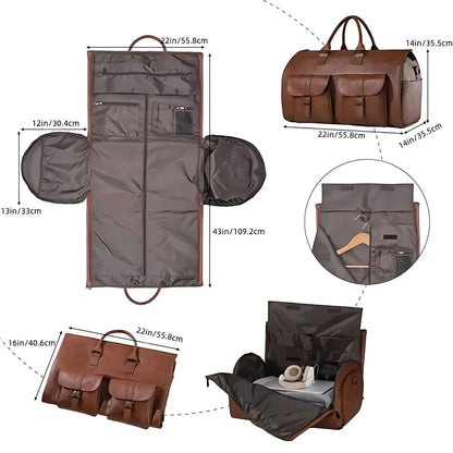 Duffel Bag 2-in-1 Garment Bag & Shoe Compartment