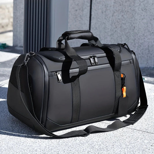 Duffel Bag Large Capacity Multiple Compartments Water-Resistant