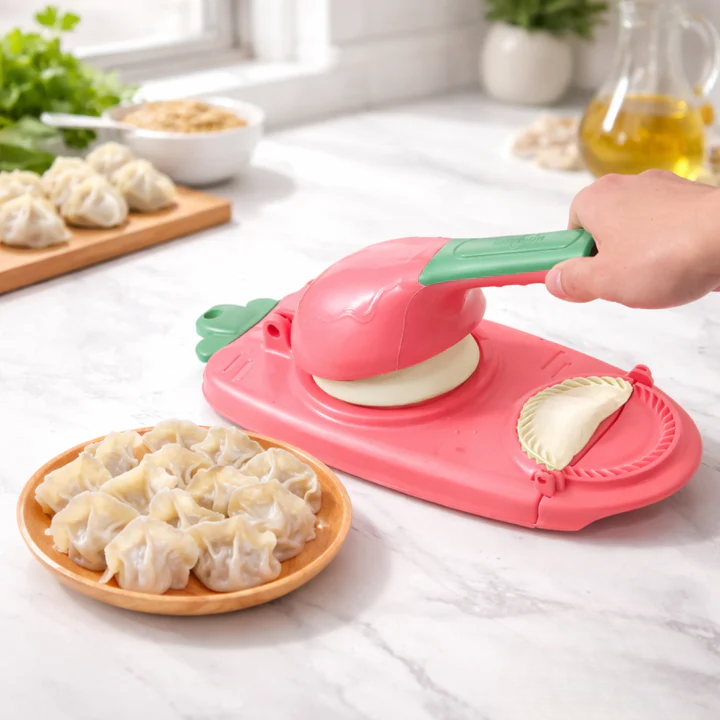 Dumpling Maker 2-In-1 Press & Seal Spatula Included