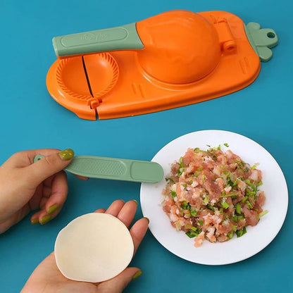 Dumpling Maker 2-In-1 Shaping & Folding Dishwasher Safe