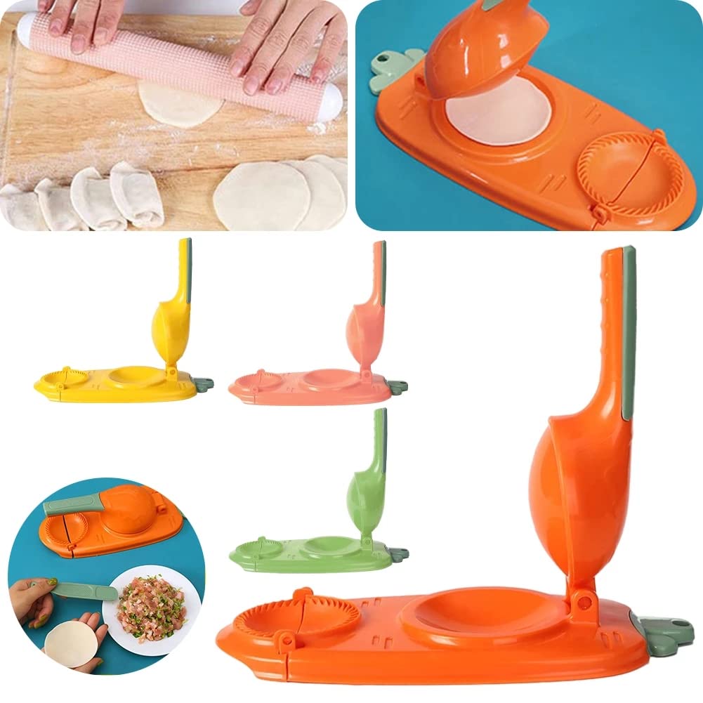 Dumpling Maker 2-In-1 Shaping & Folding Dishwasher Safe