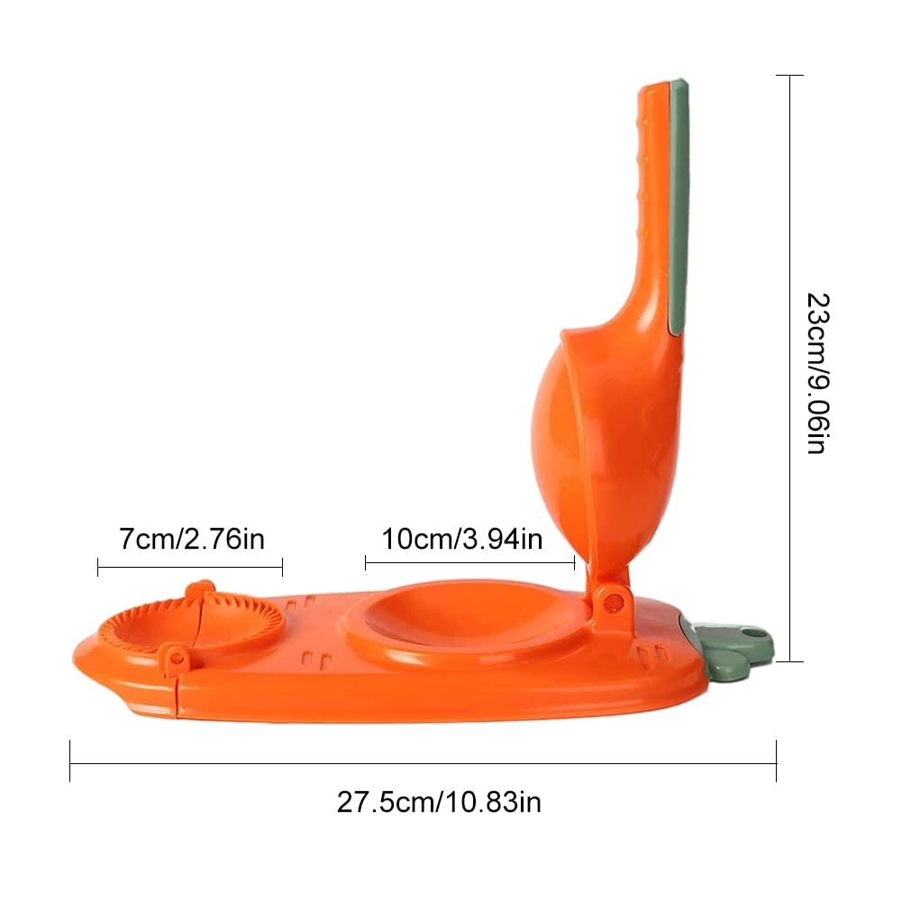 Dumpling Maker 2-In-1 Shaping & Folding Dishwasher Safe