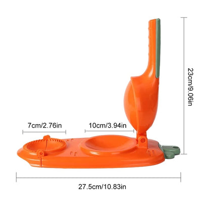 Dumpling Press 2-in-1 Shaper & Folder Dishwasher Safe