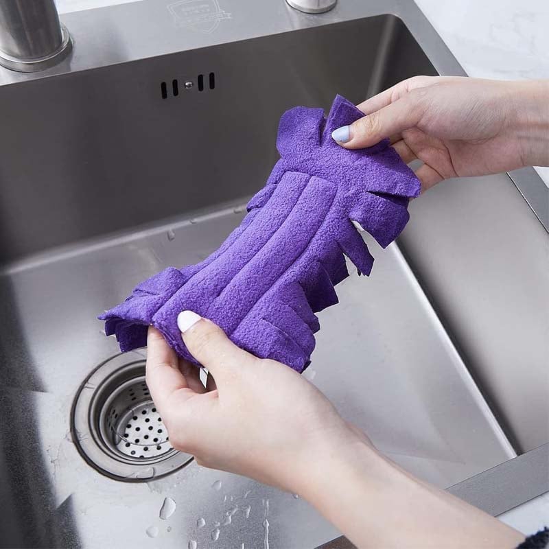 Duster Chenille Microfiber 360° No-Dead-Angle Washable Set of 5