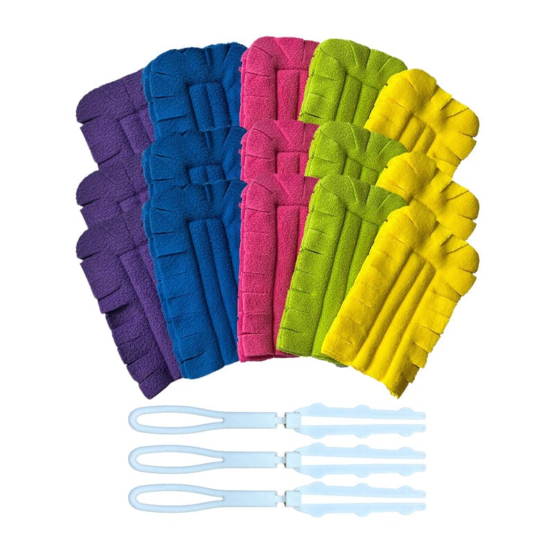 Duster Chenille Microfiber 360° No-Dead-Angle Washable Set of 5