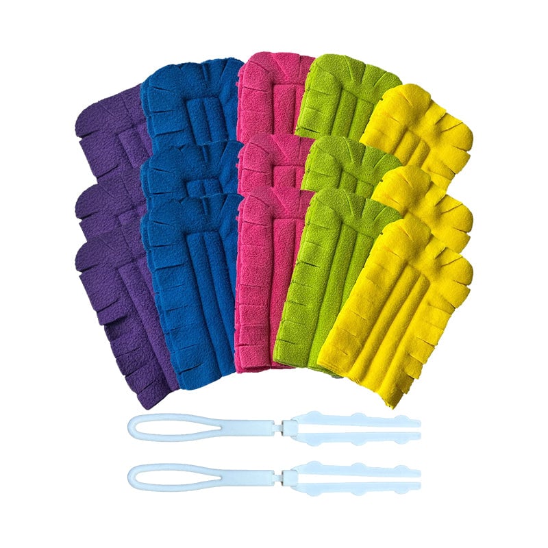 Duster Chenille Microfiber 360° No-Dead-Angle Washable Set of 5
