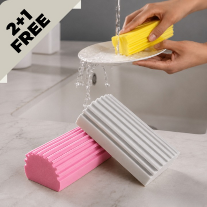 Dusting Sponge Streak-Free Reusable For Wood & Glass