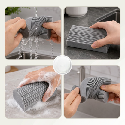 Dusting Sponge Streak-Free Reusable For Wood & Glass