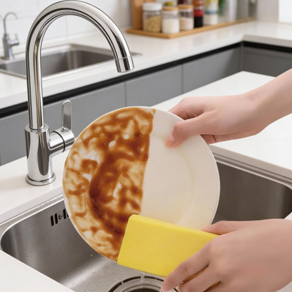 Dusting Sponge Streak-Free Reusable For Wood & Glass