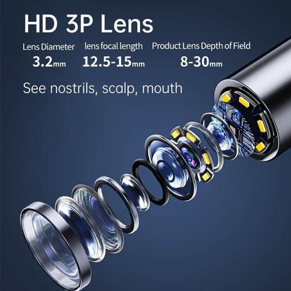Ear Cleaner Camera HD WiFi Six LED Lights