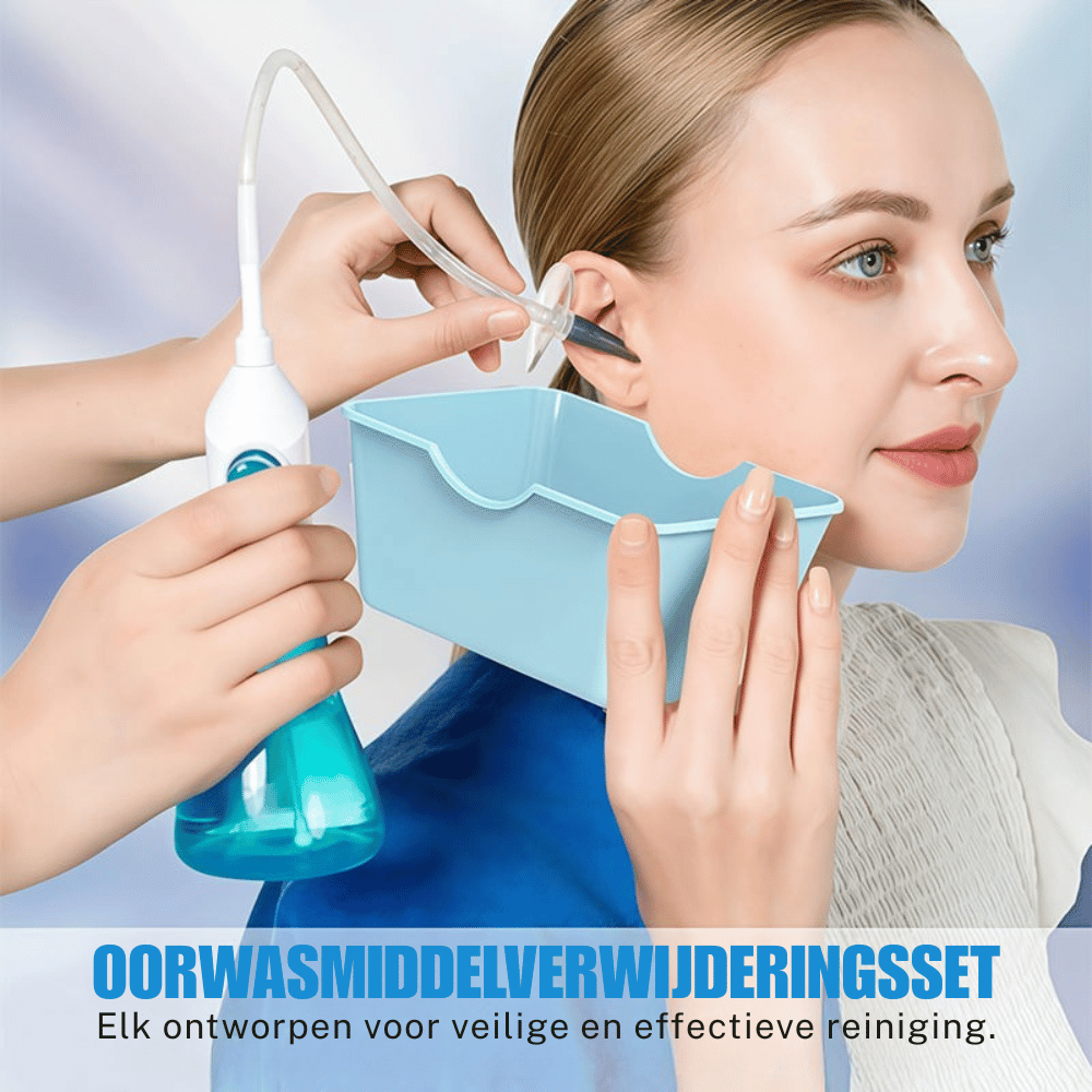 Ear Cleaning Kit Gentle Water Pressure & Replaceable Tips