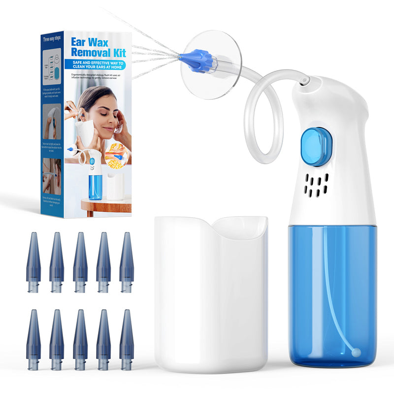 Ear Cleaning Kit Gentle Water Pressure & Replaceable Tips
