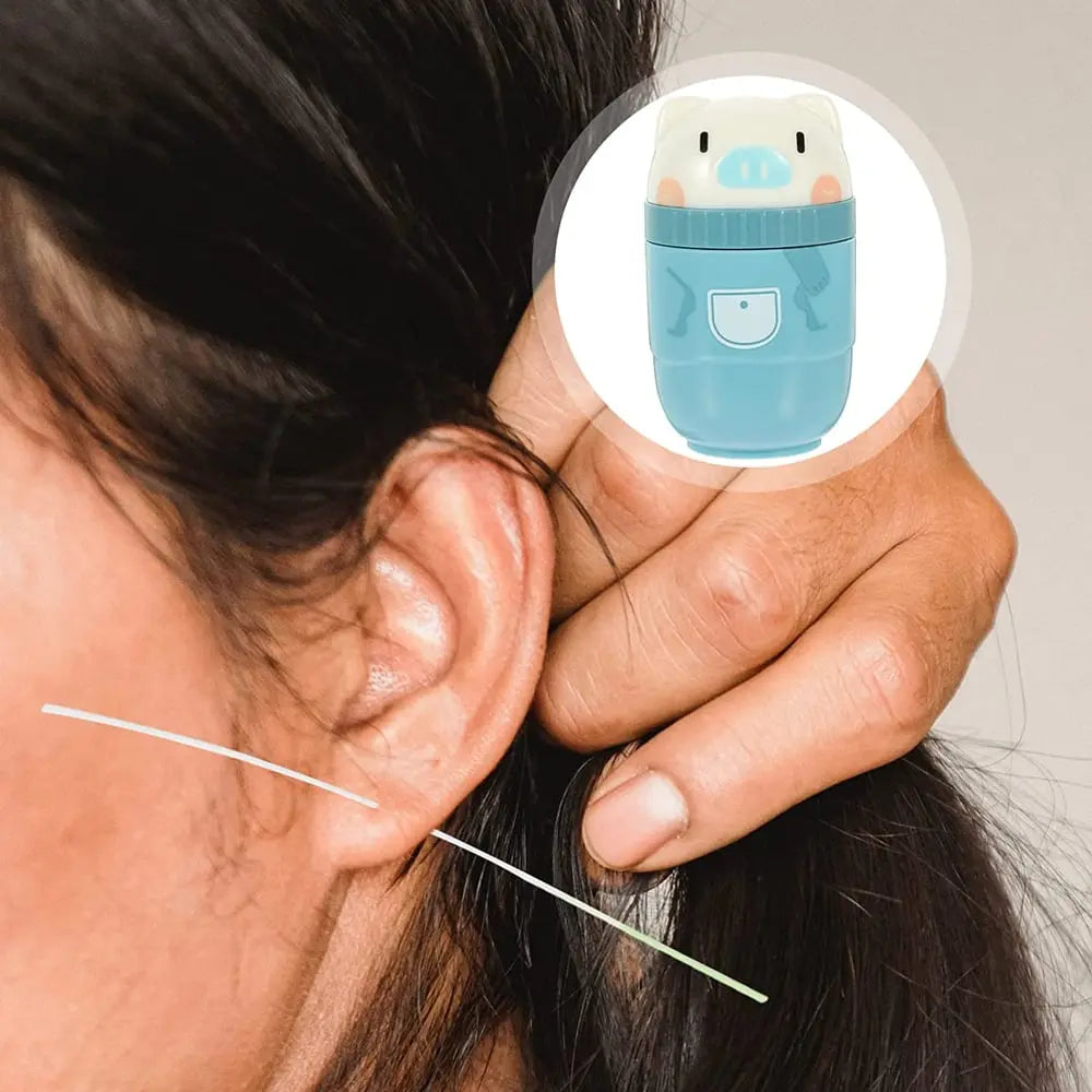 Ear Piercing Cleaning Kit Disposable Cotton Wires & Solution