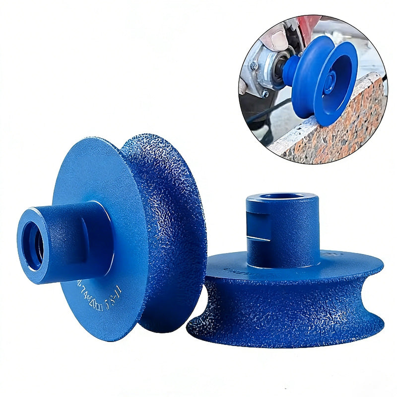 Edge Grinding Disc Diamond Coated Concave 74mm