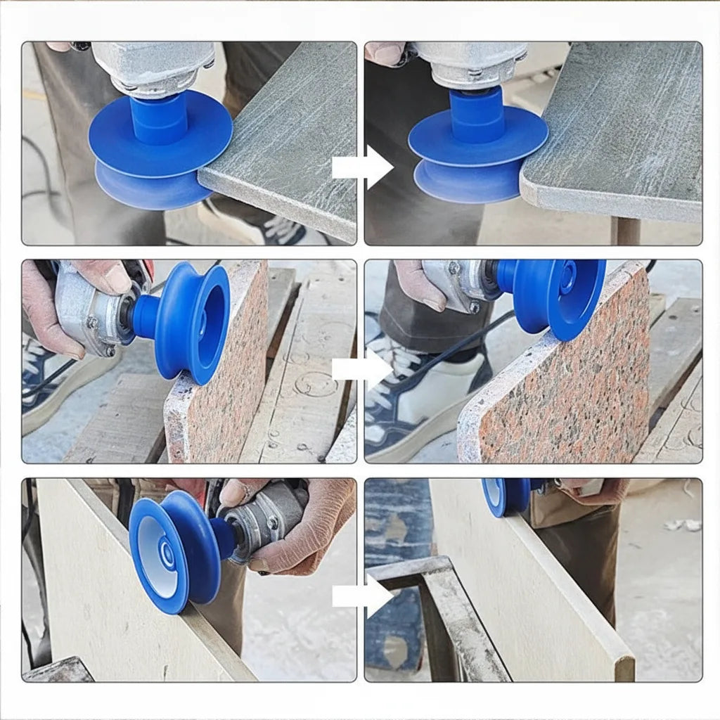 Edge Grinding Disc Diamond Coated Concave 74mm
